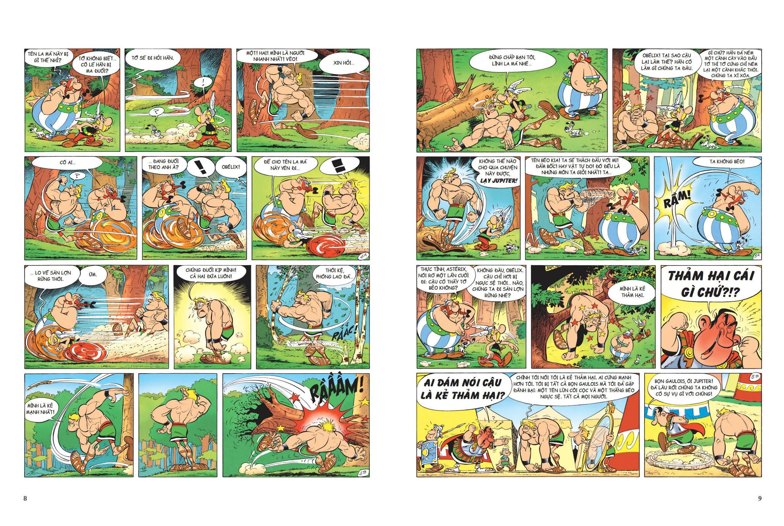 [Combo 3 Cuốn mới nhất 2024 – In màu toàn bộ] ASTERIX (Astérix - Chiếc Khiên Arverne; Astérix Và Cái Vạc và Astérix Ở Thế Vận Hội) –NXB Kim Đồng