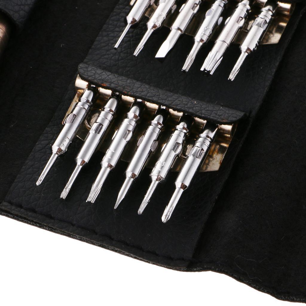 24pcs Precision Mini Screwdriver Set for Laptop Watch Glasses Mobile Repair
