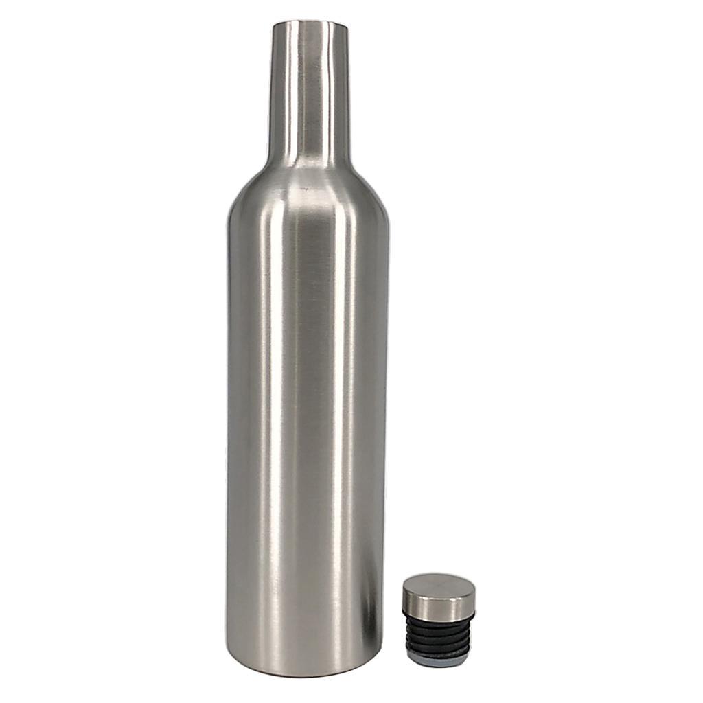 750 Beer Style Vacuum Insulated Stainless Steel Water Bottle Outdoor