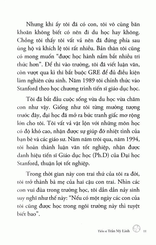 50 Bài Học Giáo Dục Từ Người Mẹ Có 3 Con Trai Theo Học Stanford (Tái Bản)