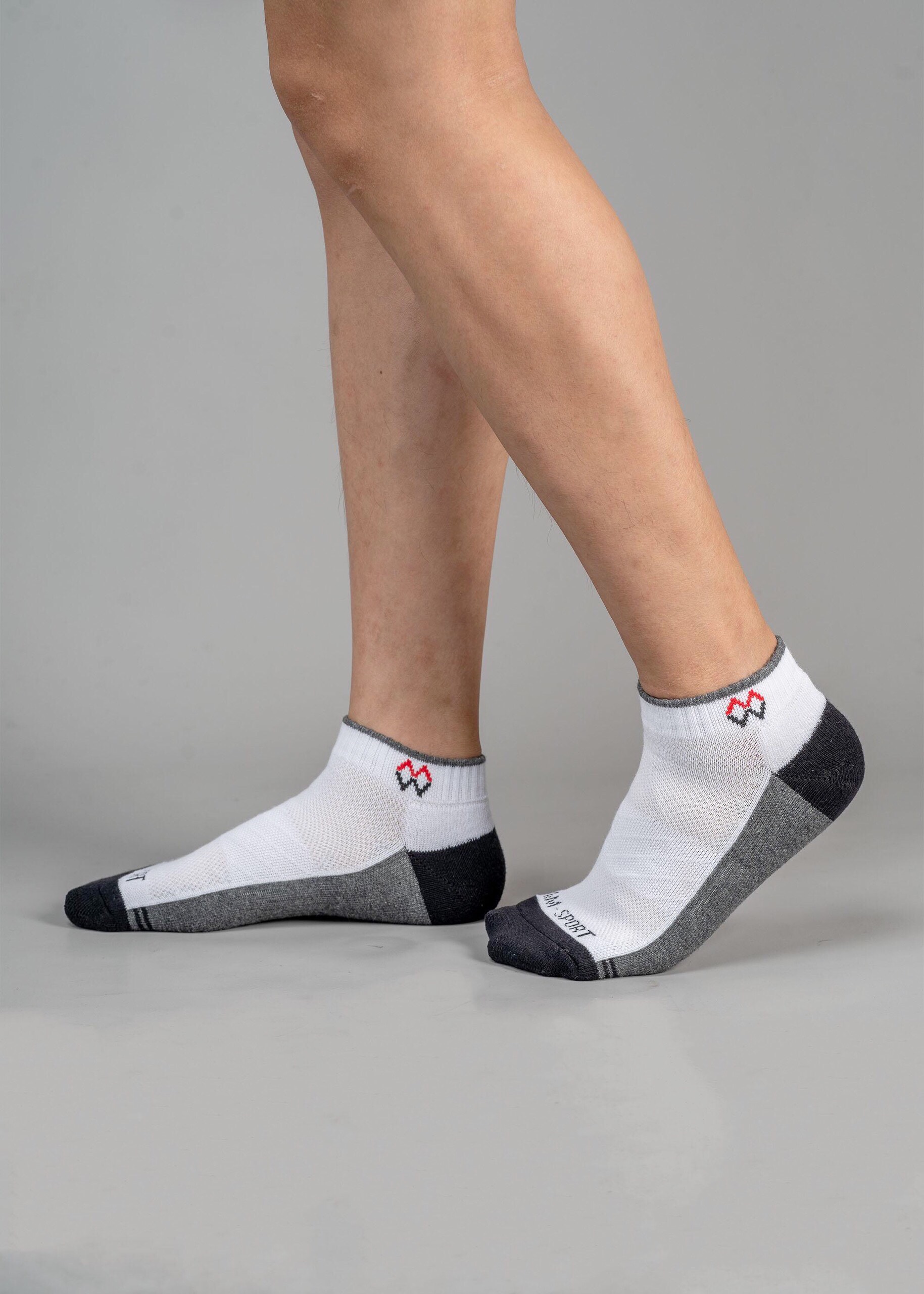 Combo 3 Đôi Tất Vớ Thể Thao, Vớ Đá Banh, Vớ Chạy Bộ Cổ Ngắn, Sợi Cotton Cao Cấp Chống Hôi Chân, Chống Phồng Rộp Chân, Chống Trượt Co Giãn 4 Chiều Mrm Manlywear - MM