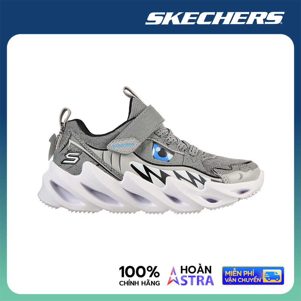 Skechers Bé Trai Giày Thể Thao Skechers Shark-Bots Kids - 402112L-GYBK