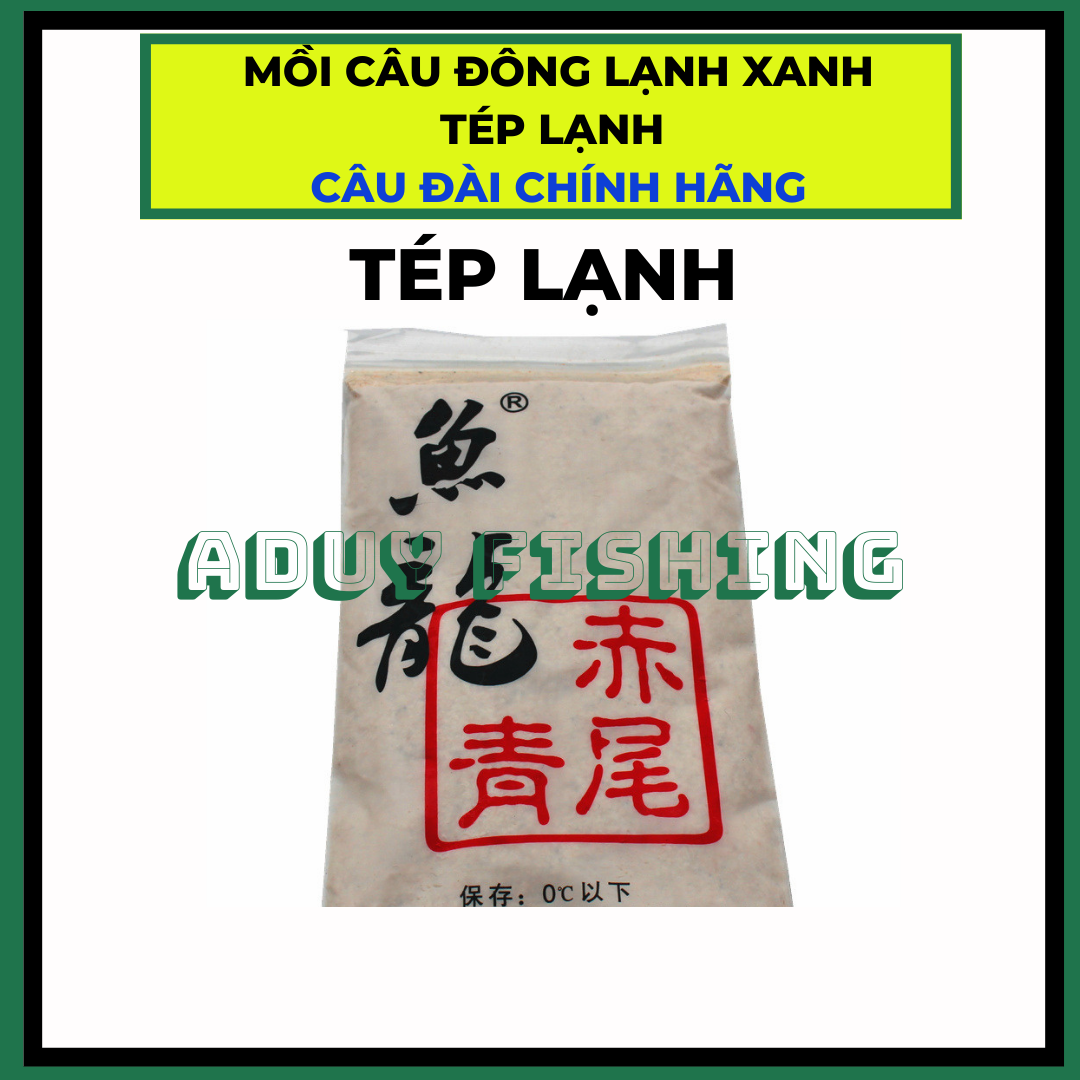 Mồi Câu Đông Lạnh Xanh, Tép Lạnh Câu Cá, Mồi Câu Đài