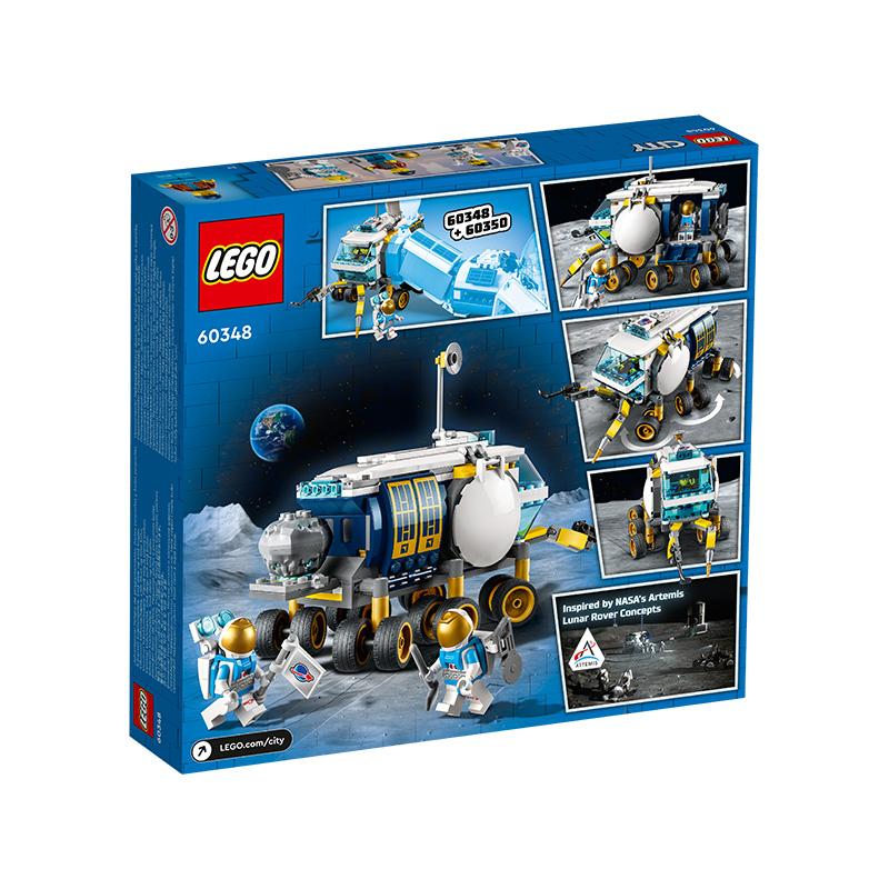 Đồ Chơi LEGO CITY Xe Thám Hiểm NASA Mặt Trăng 60348 (275 chi tiết)