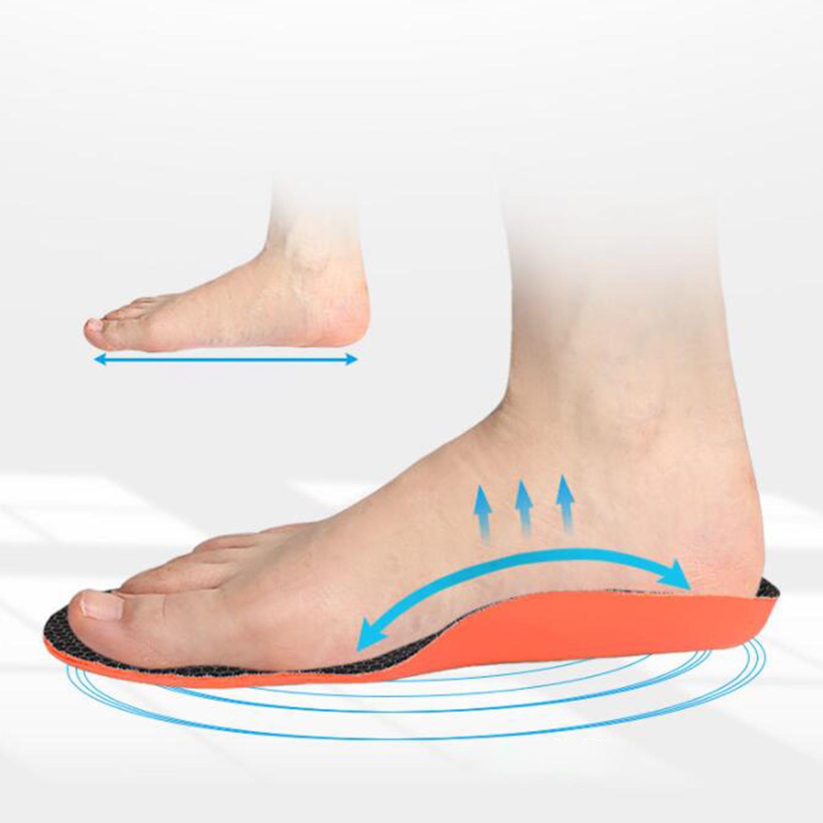 Orthotic Arch Support Shoe Inserts Orthopedic Elastic Air Cushion for Men Women Running