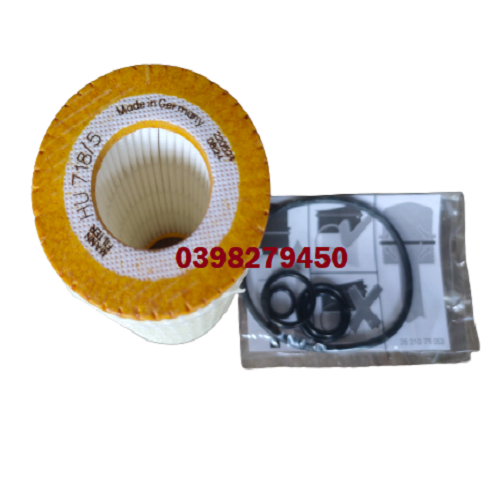 LỌC DẦU(NHỚT) BÔI TRƠN MANN FILTER CHO MERCEDES BENZ HU 718/5X (MÃ: 112 180 00 09; 112 184 02; WL7009 25; 000 180 22 09)