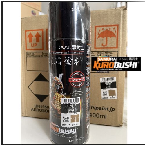 Sơn xịt Samurai Kurobushi - màu đỏ mờ H751
