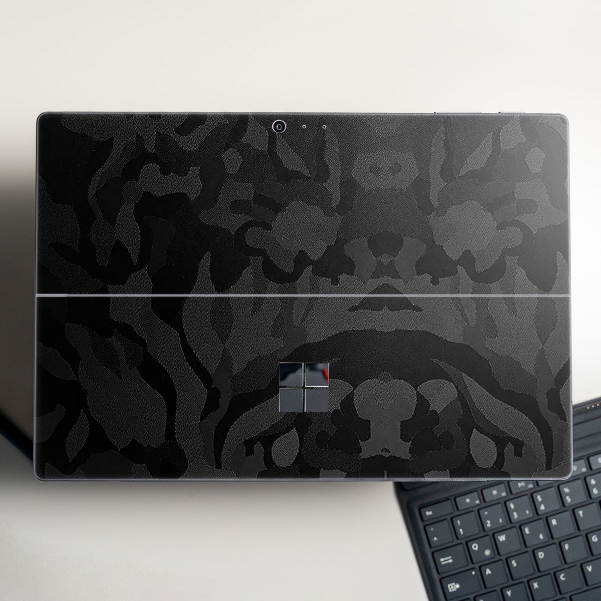 Skin dán hình Shadow Black Camo - 3M1080-SB12 cho Surface Go, Pro 2, Pro 3, Pro 4, Pro 5, Pro 6, Pro 7, Pro X