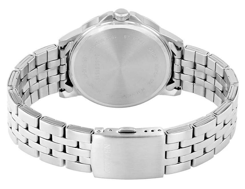 Đồng Hồ Nam Citizen Dây Thép Không Gỉ BF2011-51A - Mặt Trắng