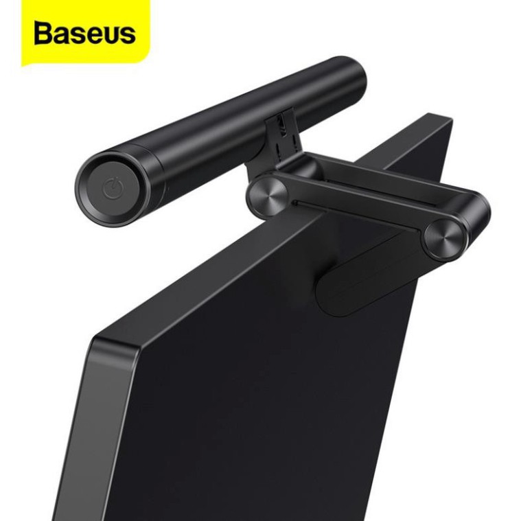 Đèn led treo màn hình cong máy tính bảo vệ mắt Baseus i-Work Series Bản Pro 3 mầu ánh sáng - đèn học bảo vệ mắt cho bé đèn học thông minh - hàng chính hãng