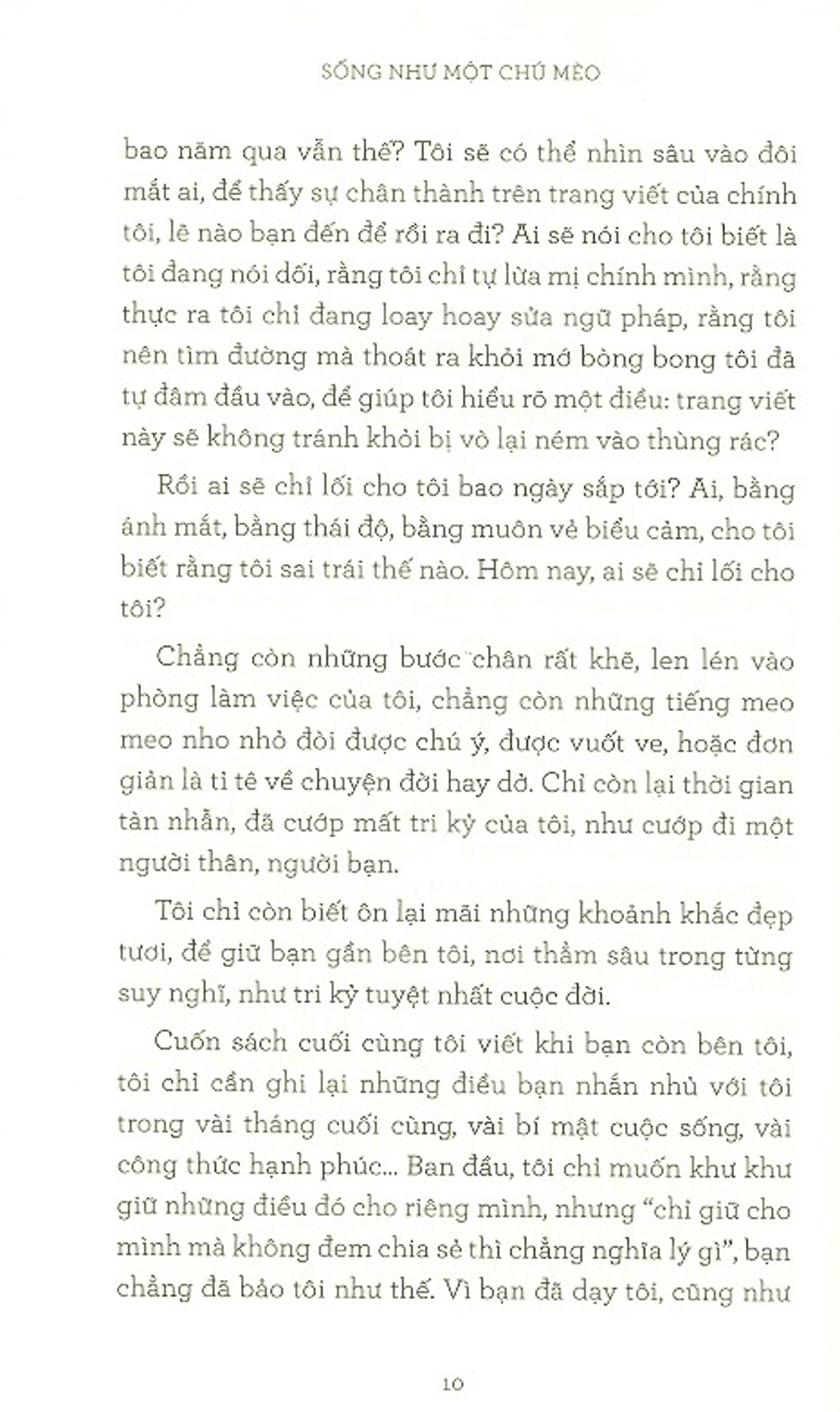 Sống Như Một Chú Mèo