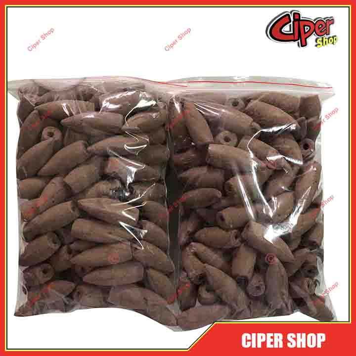 Nụ trầm hương khói toả ngược 210 viên - trang trí - không mùi hương