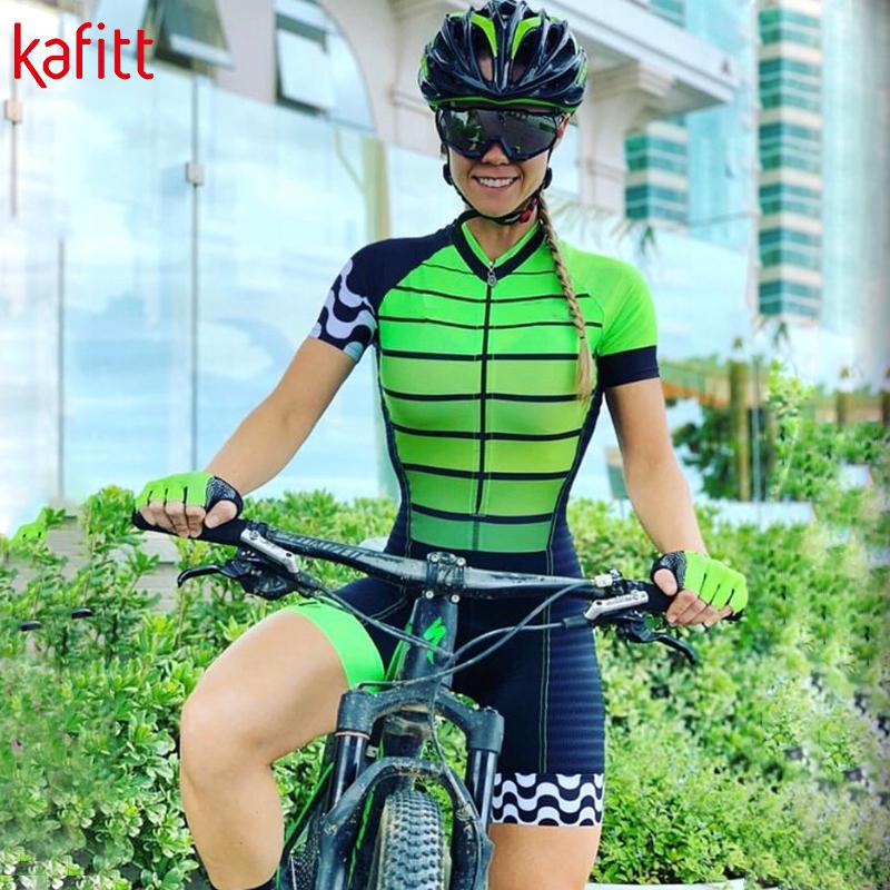 Kafitt Nữ Đi Xe Đạp Quần Áo Ngoài Trời Đội Du Lịch Jersey Bộ Ngoài Đường Xe Đạp Có Thể Tùy Chỉnh Áo Liền Quần Đặc Biệt Color: kafitt20-43-13 Size: XS