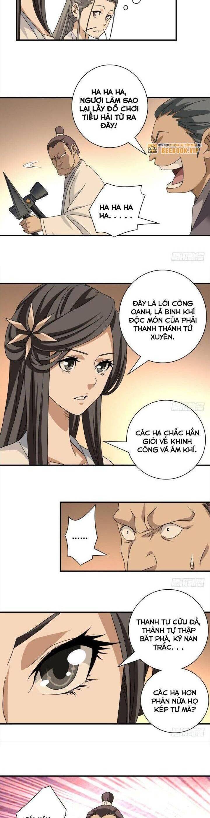 thiên long bát bộ webtoon chapter 74 16