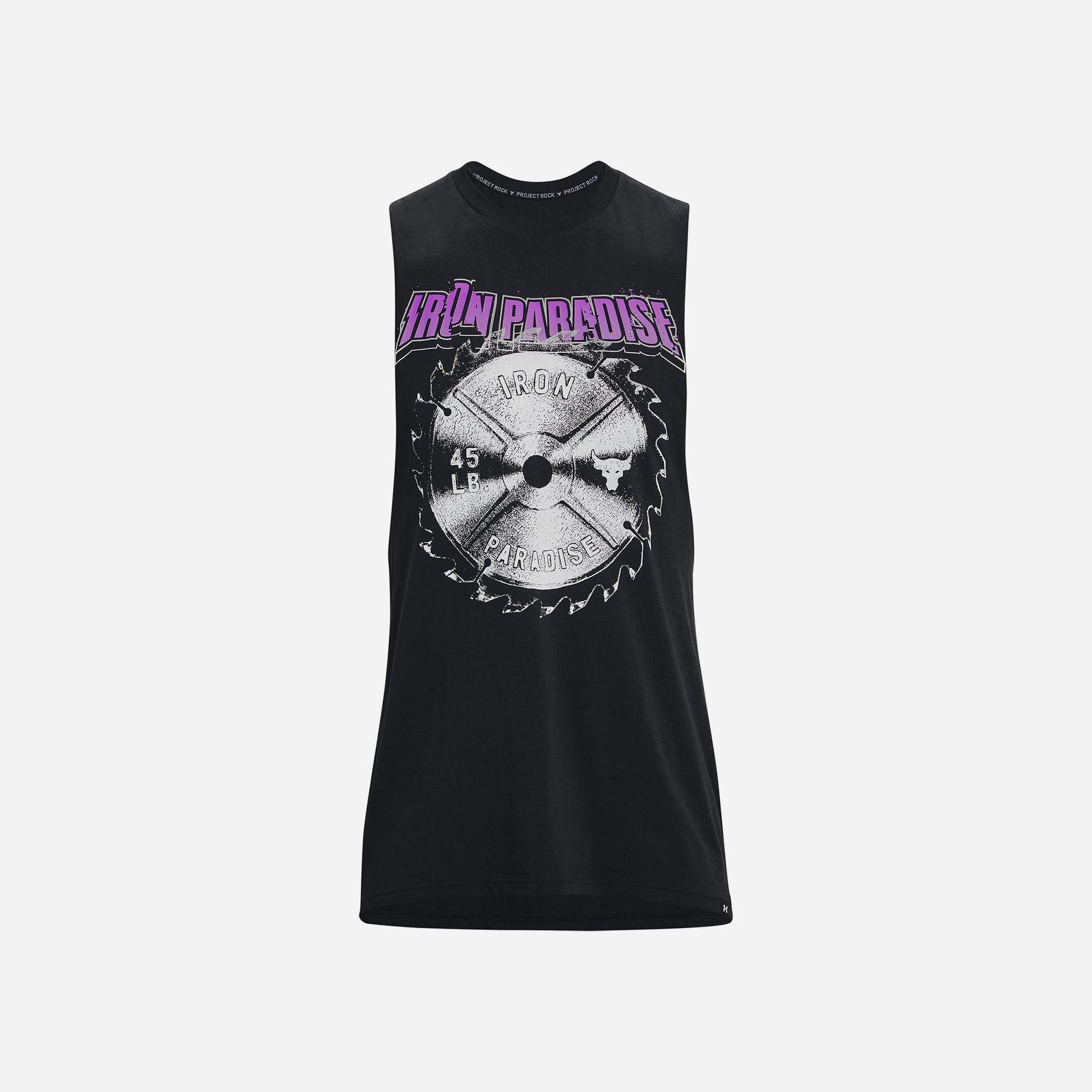 Áo ba lỗ thể thao nam Under Armour Project Rock Training - 1373758-001