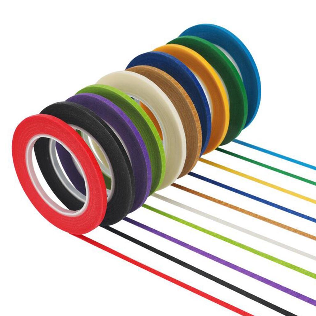 20Rolls Thin Draping Tape Pattern Masking Tape Artist Tape Dress Form
