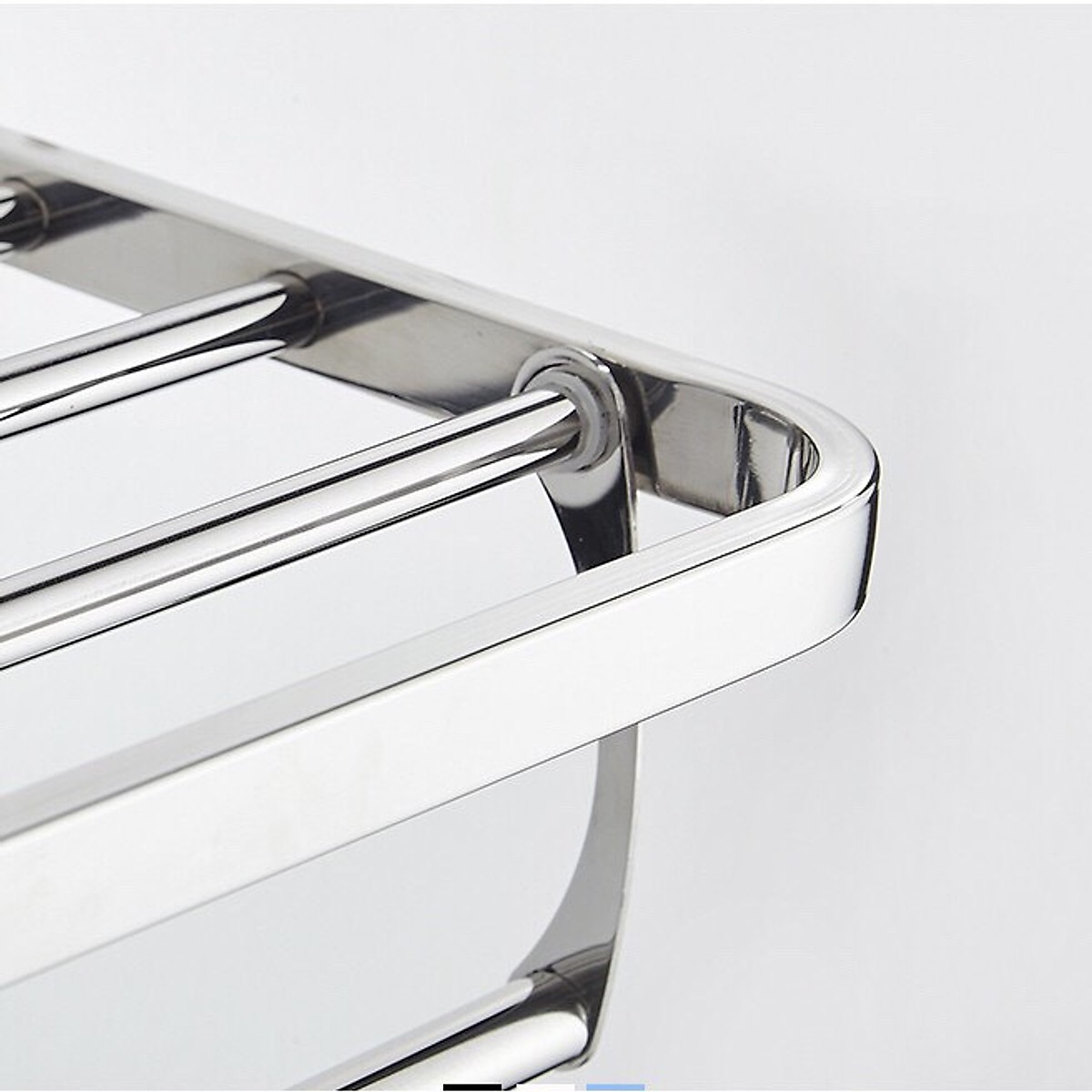 Kệ Inox SUS304 gập đứng để khăn tắm treo tường