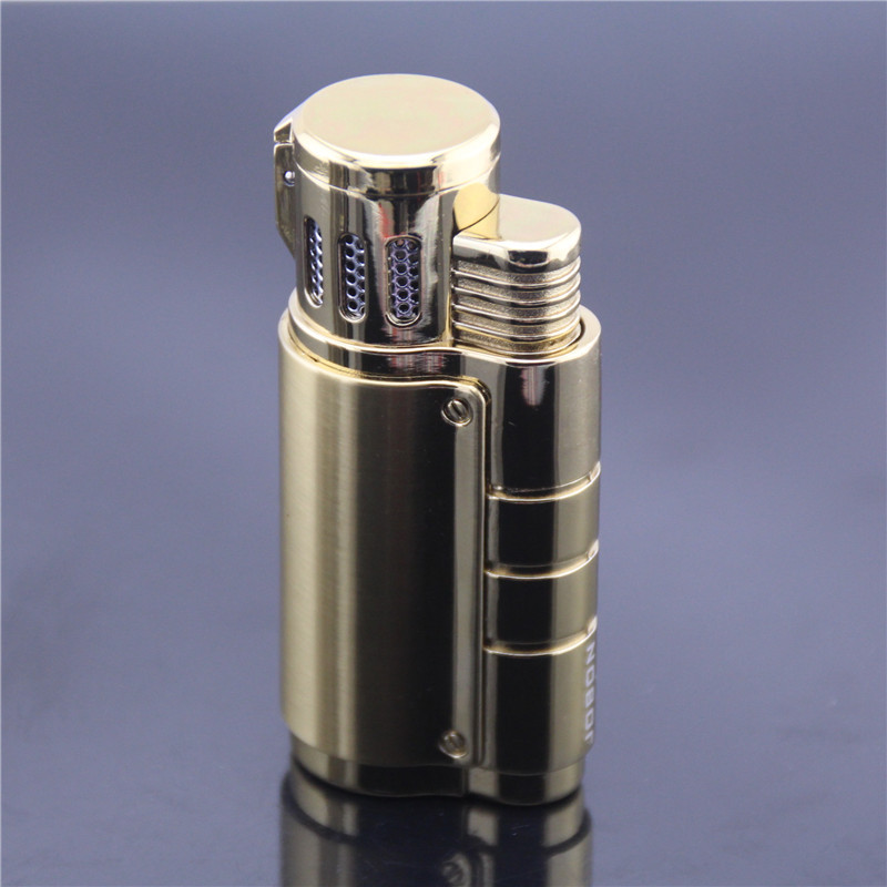 Vỏ Hộp Quẹt Bật Lửa Khò Gas 3 Tia Để Bàn Jobon ZB-957 Thiết Kế Độc Lạ Lửa Khò Mạnh Mẽ - Dùng Gas Cao Cấp