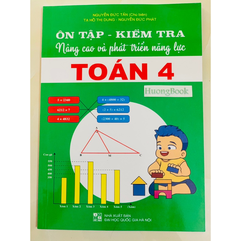 Sách - Ôn Tập - Kiểm Tra Nâng Cao Và Phát Triển Năng Lực Toán lớp 4 (BT)