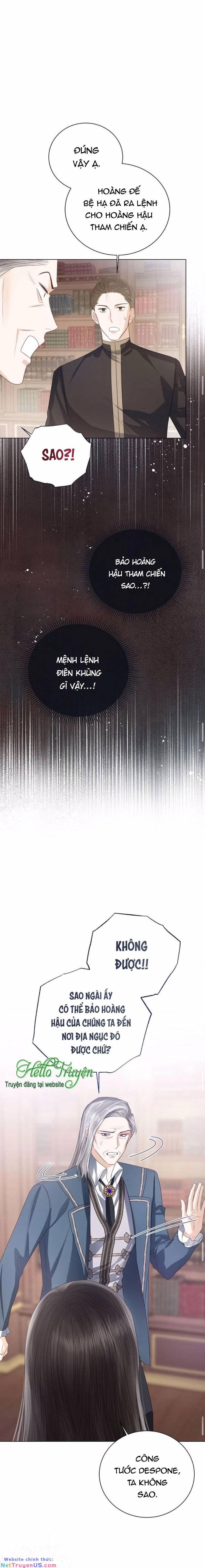 tôi sẽ từ bỏ vị trí hoàng hậu chapter 42.1 13