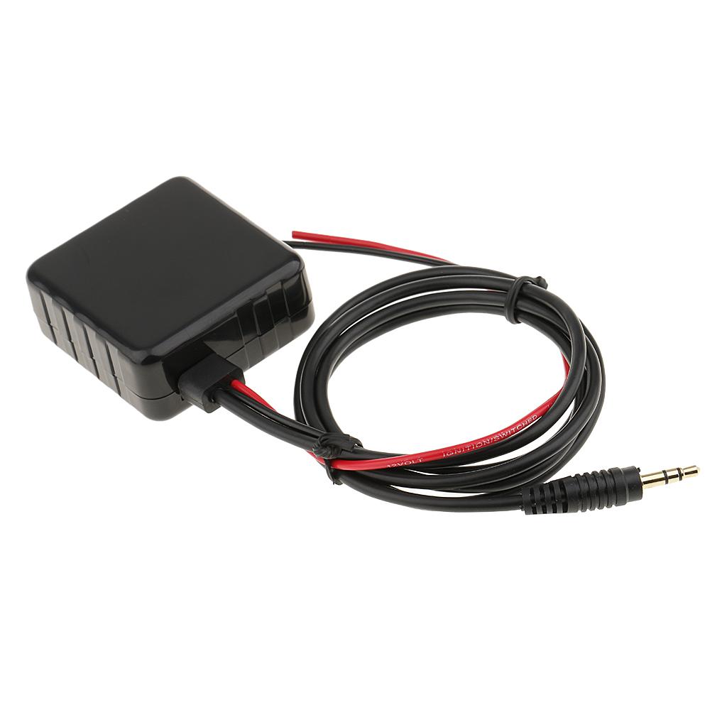 Car Stereo Truck Add-on 3.5mm Input Audio Bluetooth Receiver Adapter 12V