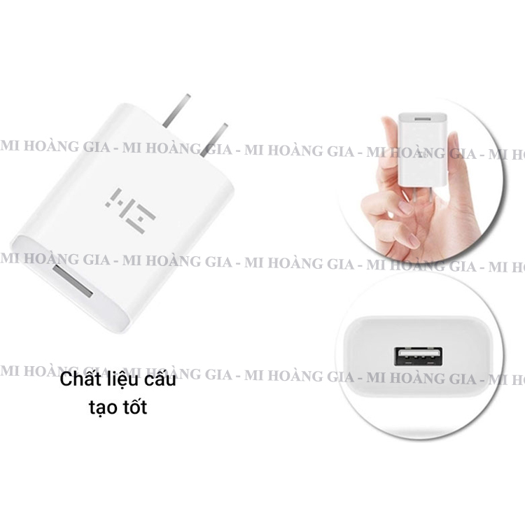 Cốc sạc Xiaomi ZMI 1USB 18W HA612 - Hàng chính hãng