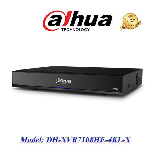 Đầu ghi HDCVI 8 kênh DAHUA DH-XVR7108HE-4KL-X - HÀNG CHÍNH HÃNG