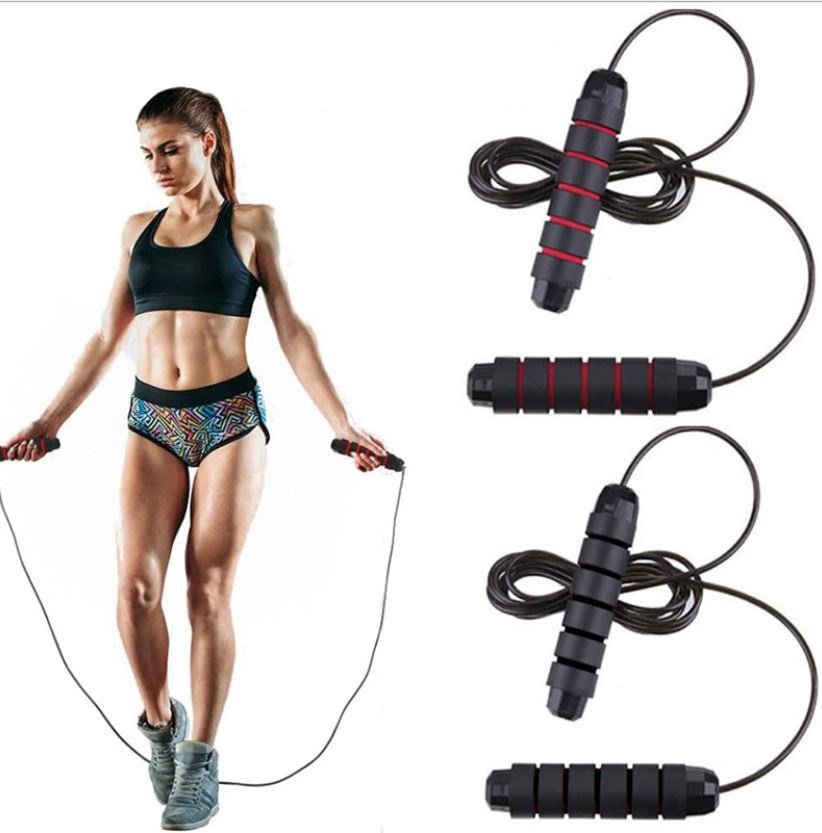 DÂY NHẢY TẬP THỂ DỤC CAO CẤP TẠI NHÀ LÕI THÉP ĐỘ BỀN CAO, TAY CẦM CHỐNG TRƯỢT –CHẮC CHẮN -ĐẦM TAY - HÀNG CHÍNH HÃNG