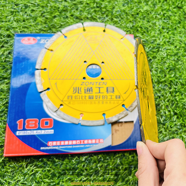 Lưỡi Cắt Gạch, Đá, Bê Tông Zonten 180mm