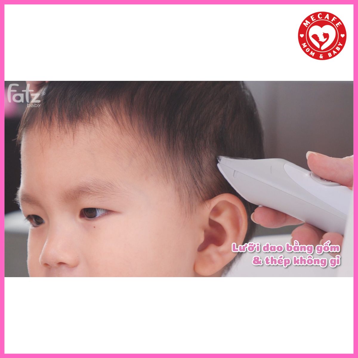 Tông đơ cắt tóc cho bé an toàn cao cấp Fatz baby Trim 2