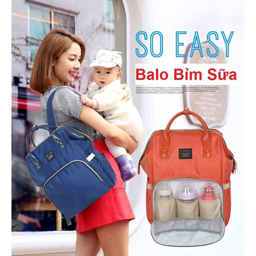 Balo bỉm sữa cho mẹ siêu bền siêu tiện dụng