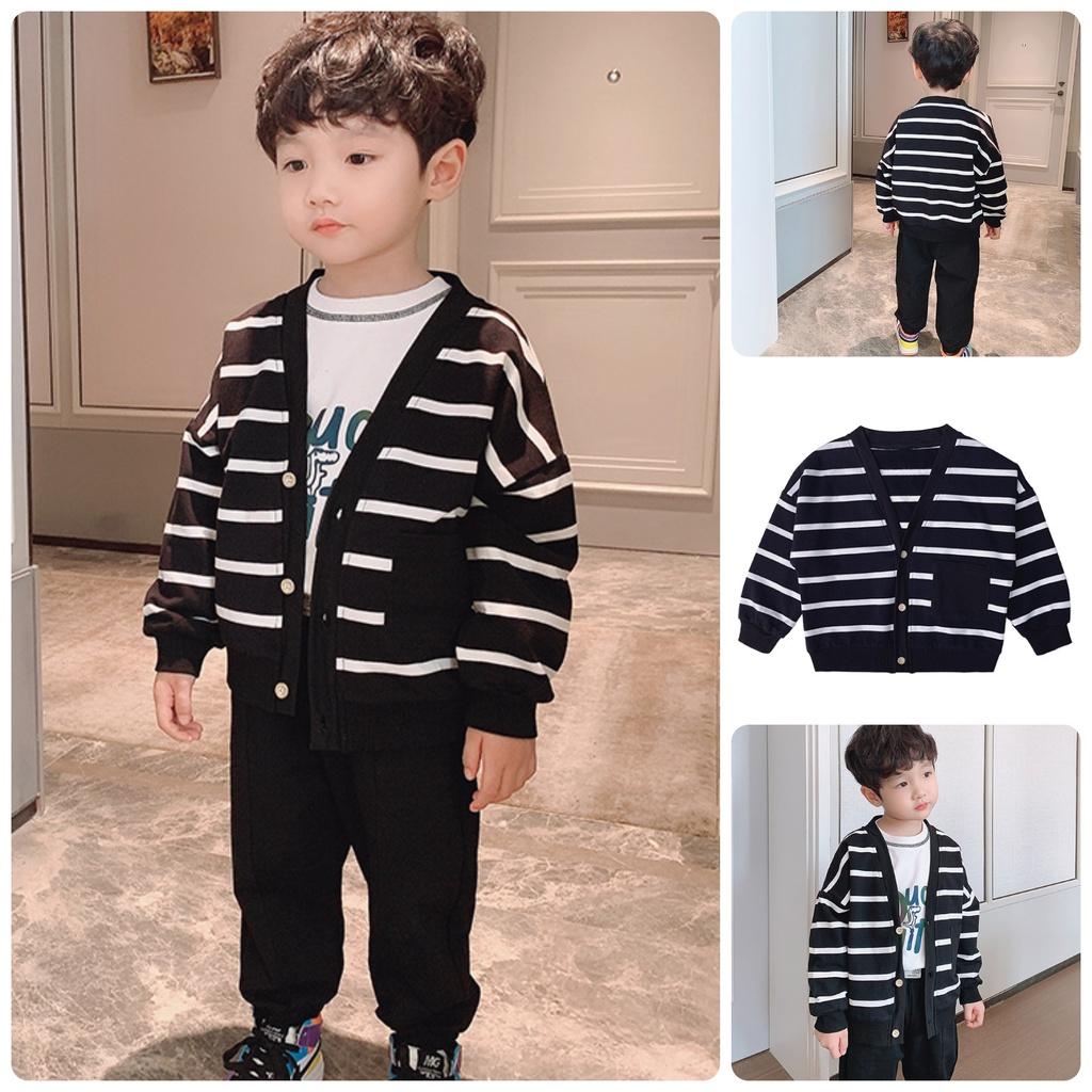 AK49 Size90-130 (9-27kg) Áo khoác bé trai - Áo cardigan XILIBA Quần áo trẻ em hàng quảng châu