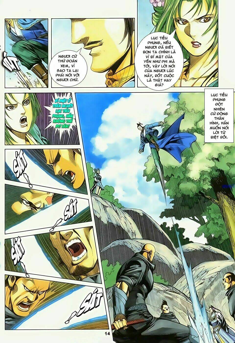 cổ long quần hiệp truyện chapter 78 14