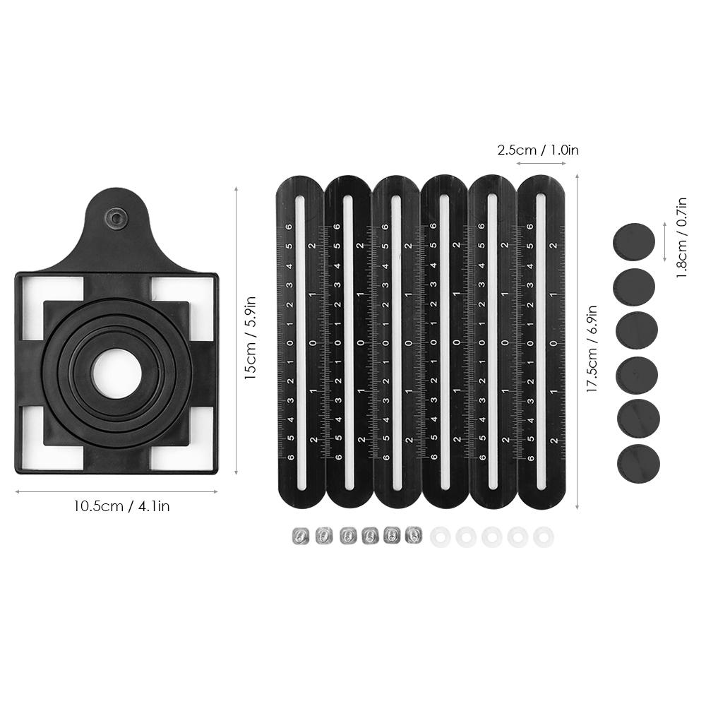 Thước đo góc cạnh đa năng Hợp kim nhôm