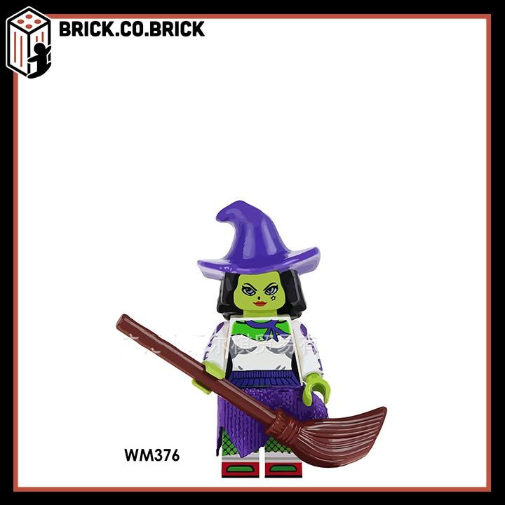 Xếp hình Lắp Ghép Sáng Tạo minifig Nhân vật trong Phim Kinh dị Horror Series Jack WM6012 - WM-374