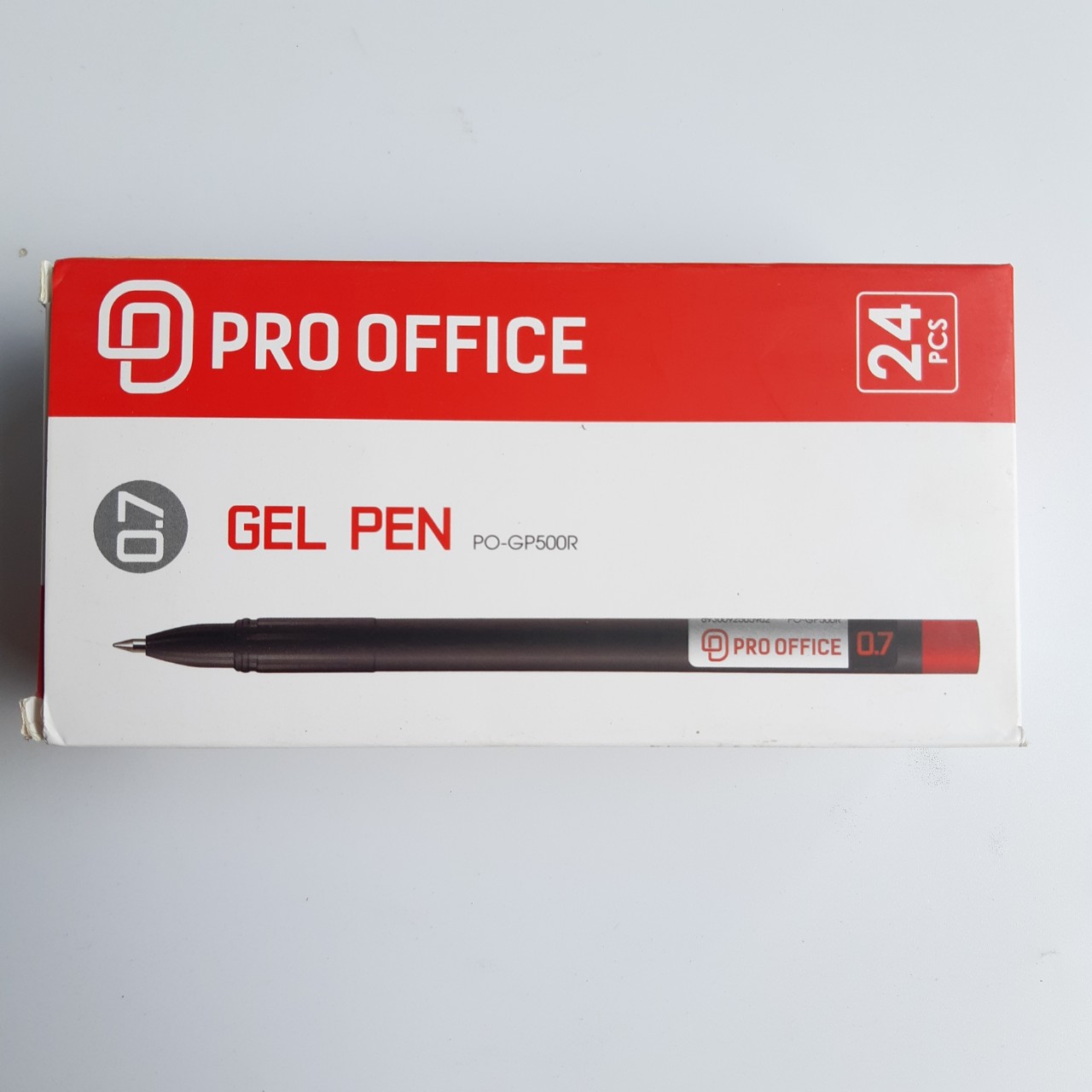 Hộp 24 Chiếc Bút Gel PRO-OFFICE Đầu 0.7mm PO-GP500