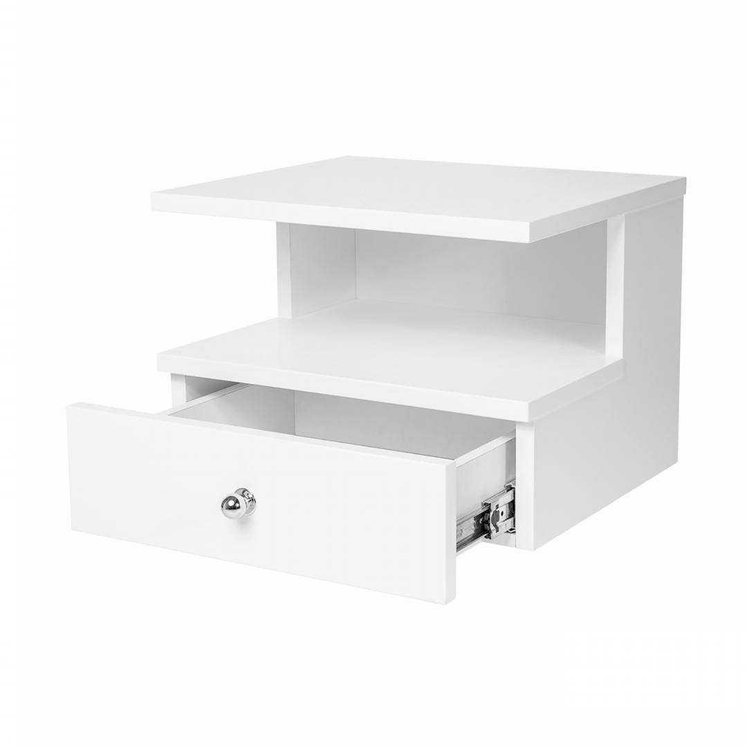 Tủ gỗ đầu giường hiện đại SMLIFE Novak | Gỗ MDF dày 17mm chống ẩm | D40xR35xC30cm