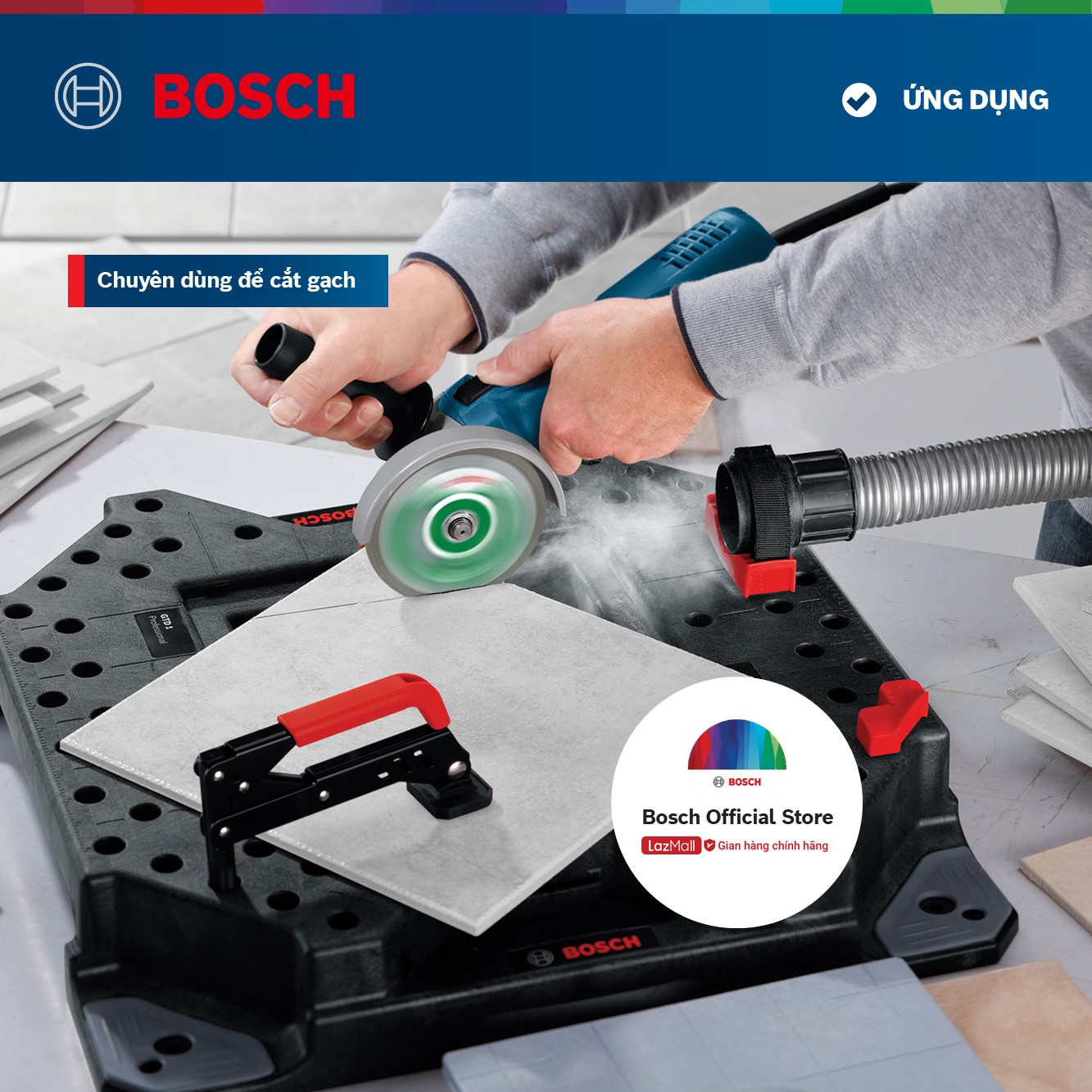 Đĩa cắt kim cương Bosch Turbo 105x16mm ceramic