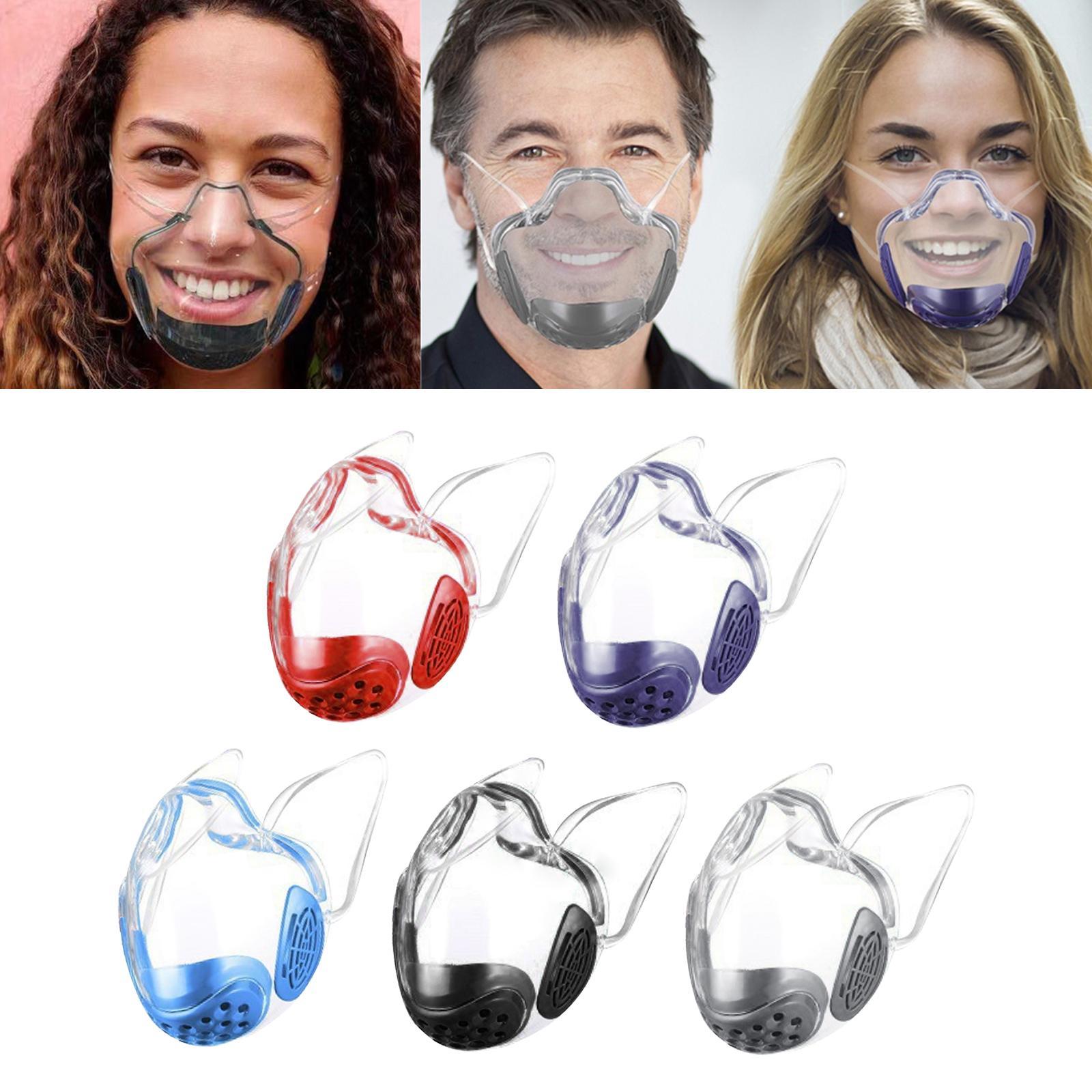 Durable Mask Face Mask Combine Mask Reusable Cover Clear Safe