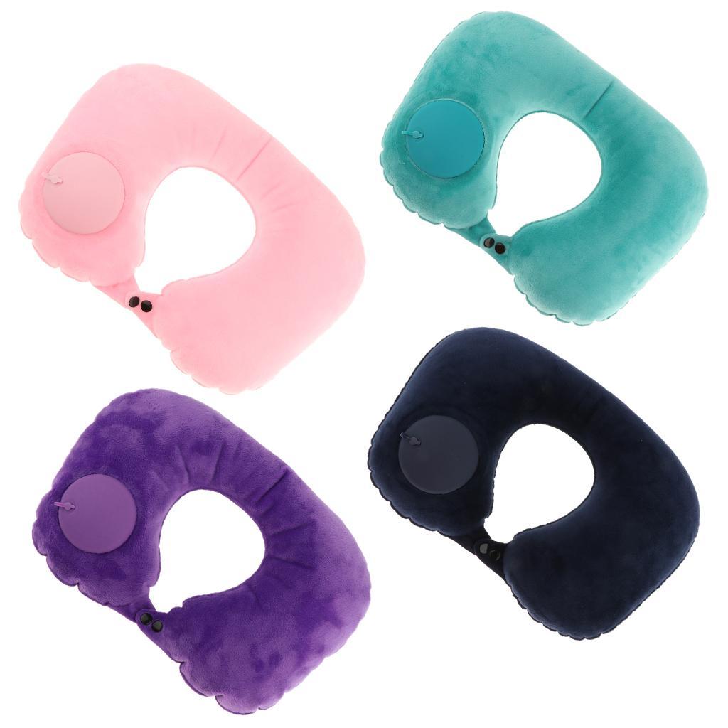 Washable Neck Support Headrest Travel Sleep U Shape Neck Pillows Cushion for Men Women