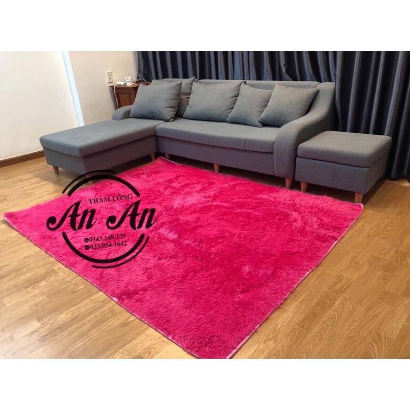 Thảm Lông Trải Sàn Cao Cấp - Thảm Màu Loang - Nhiều Size