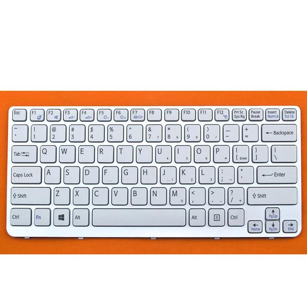 Keyboard US Layout English with Laptop for Sve14 Sve14111Elw