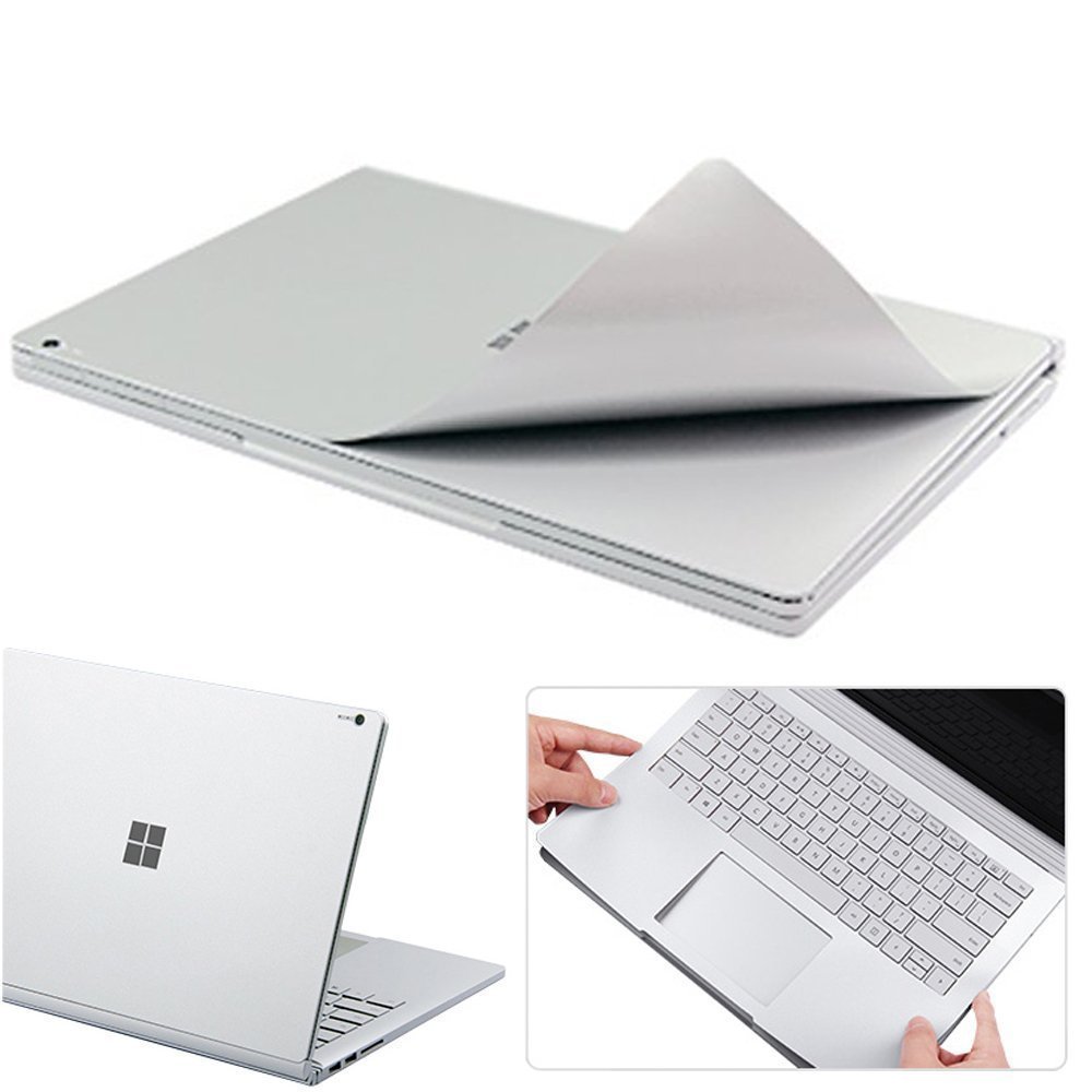 Miếng dán toàn thân JRC màu Bạc bảo vệ cho Surface Book 3 (13.5'' + 15'') - Hàng nhập khẩu