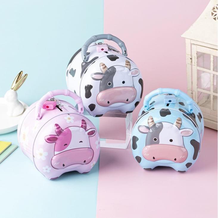 Két sắt mini hình thú cực xinh cho bé yêu, tập cho bé tiết kiệm