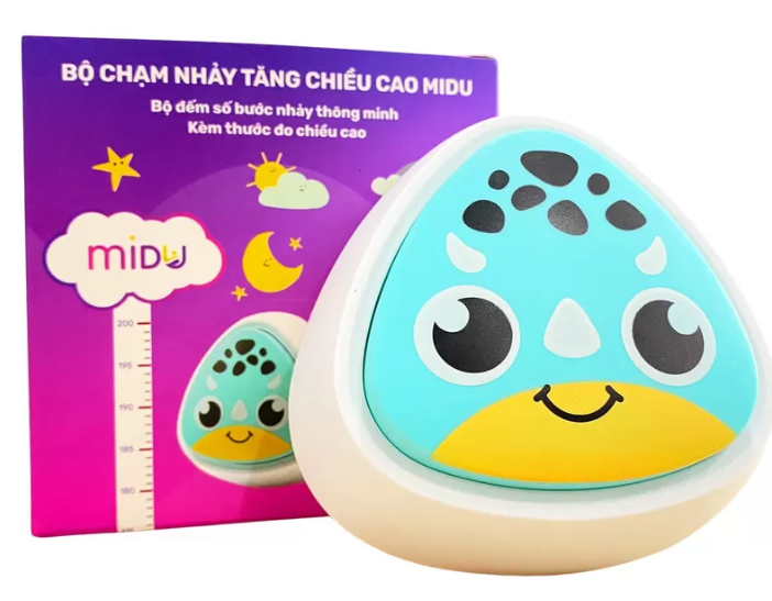 Cẩm nang phát triển chiều cao cho con Midu - chạm nhảy Midu - dây nhảy midu có đếm nhịp nhảy