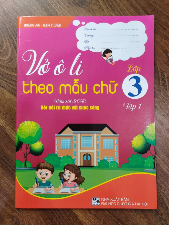 Sách - Vở Ô Li Theo Mẫu Chữ Lớp 3 - Tập 1