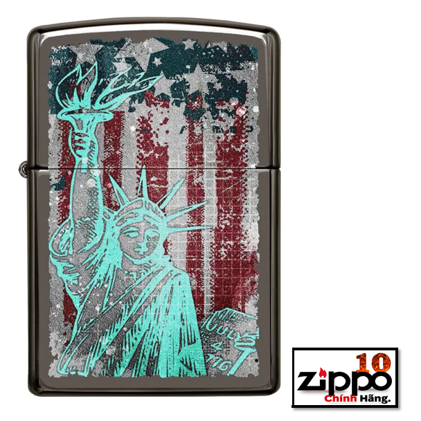 Bật lửa ZIPPO Statue Of Liberty Design SKU: 49663 - Chính hãng 100%