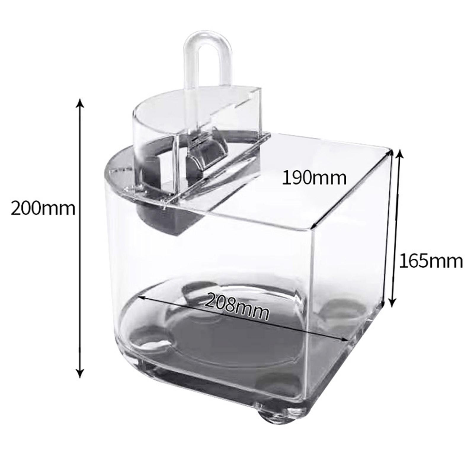 Desktop Aquarium with Water Filtration Quiet Air Pump