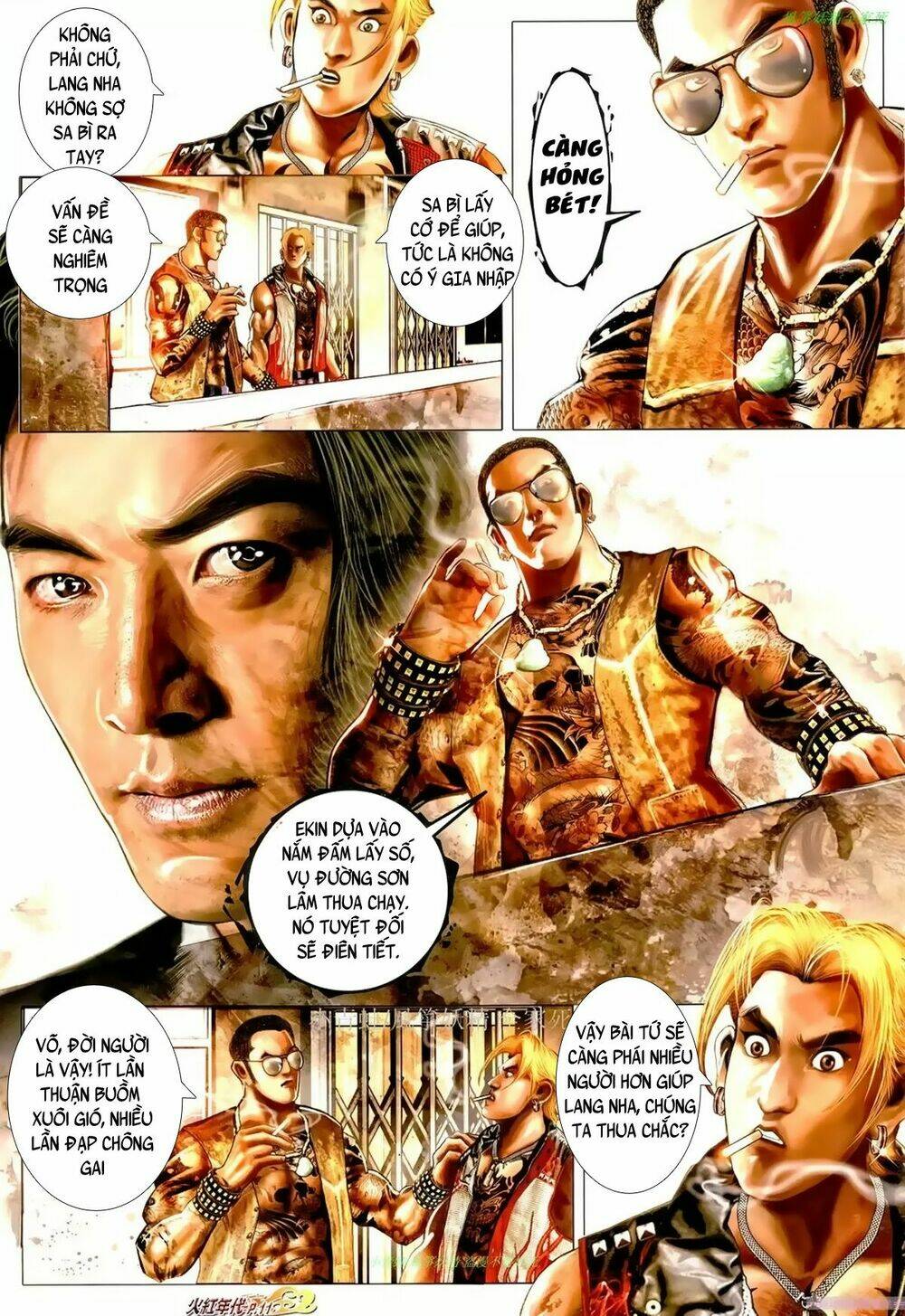 hỏa hồng niên đại hắc cốt đường chapter 1008 9