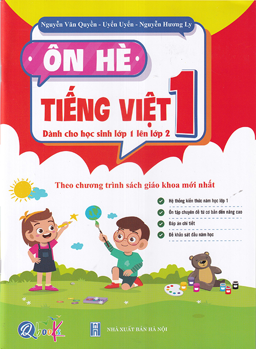 Sách - Ôn hè Tiếng Việt 1 (Dành cho học sinh lớp 1 lên lớp 2)